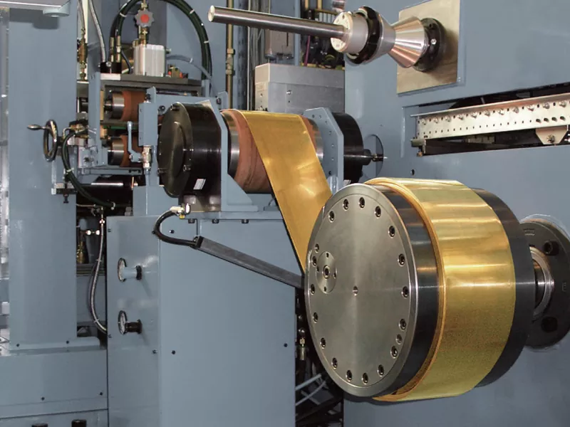 Yüksək dəqiqlikli mis xəlitəli zolaq soyuq yayma dəyirmanı